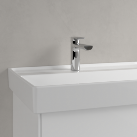 Раковина для ванной Villeroy & Boch Collaro 120x47 см с переливом на 2 смесителя альпийский белый CeramicPlus 4A33C4R1