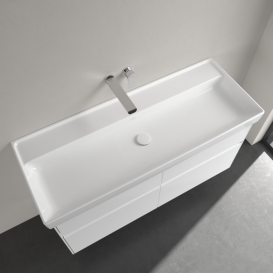 Раковина для ванной Villeroy & Boch Collaro 120x47 см альпийский белый CeramicPlus 4A33C3R1