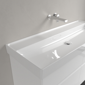 Раковина для ванной Villeroy & Boch Collaro 120x47 см альпийский белый CeramicPlus 4A33C3R1