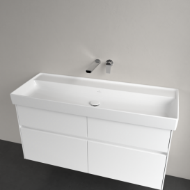 Раковина для ванной Villeroy & Boch Collaro 120x47 см камень белый CeramicPlus 4A33C3RW