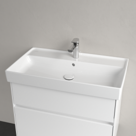 Раковина для ванной Villeroy & Boch Collaro 80x47 см с переливом альпийский белый CeramicPlus 4A3380R1