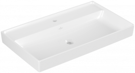 Раковина для ванной Villeroy & Boch Collaro 80x47 см без перелива альпийский белый TitanCeram 4A338101