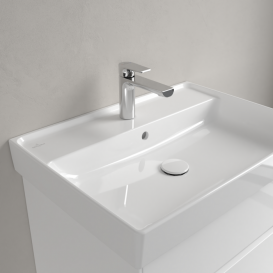 Раковина для ванной Villeroy & Boch Collaro 65x47 см с переливом камень белый CeramicPlus 4A3365RW