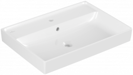 Раковина для ванной Villeroy & Boch Collaro 65x47 см с переливом камень белый CeramicPlus 4A3365RW