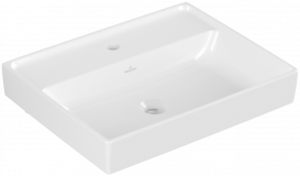 Раковина для ванной Villeroy & Boch Collaro 55x44 см без перелива камень белый CeramicPlus 4A3356RW