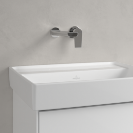 Раковина для ванної Villeroy & Boch Collaro 55x44 см камінь білий CeramicPlus 4A3358RW