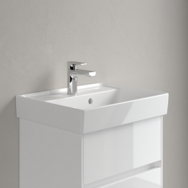 Раковина для ванной Villeroy & Boch Collaro 50x40 см с переливом камень белый CeramicPlus 433450RW