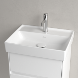 Раковина для ванної Villeroy & Boch Collaro 50x40 см без переливу камінь білий CeramicPlus  433451RW