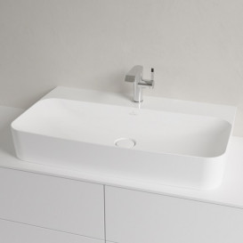 Раковина для ванной Villeroy & Boch Finion 80х47 см керамика CeramicPlus альпийский белый 41688CR1