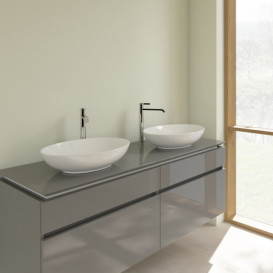 Раковина для ванной Villeroy & Boch Loop & Friends 56х38 см керамика альпийский белый 4A470101