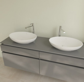 Раковина для ванной Villeroy & Boch Loop & Friends 56х38 см керамика альпийский белый 4A470101