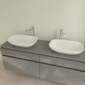 Раковина для ванної Villeroy & Boch Loop & Friends 56х38 см кераміка CeramicPlus білий альпійський 4A4901R1