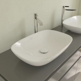 Раковина для ванної Villeroy & Boch Loop & Friends 56х38 см кераміка CeramicPlus білий альпійський 4A4901R1