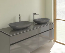 Раковина для ванной Villeroy & Boch Loop & Friends 56х38 см керамика CeramicPlus графит 4A4901i4