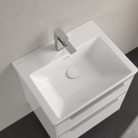 Раковина для ванної кімнати Villeroy & Boch Subway 3.0 60х47 см кераміка альпійський білий 4A706001