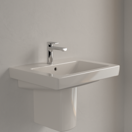 Раковина для ванной Villeroy & Boch Subway 2.0 60х47 см санитарная керамика CeramicPlus пергамон 711360R3