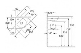 Раковина для ванной Villeroy & Boch Subway 2.0 32х32 см санитарная керамика CeramicPlus альпийский белый 731945R1