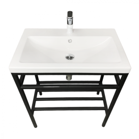 Раковина для ванной Vivia Cers 90 90х45 см керамика белый А0053003