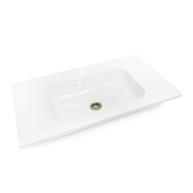 Раковина для ванной Vivia Frate 100 100х45 см искусственный камень белый А0053511