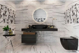 Раковина для ванной Volle Amadeus M 48х35 см керамика черный 13-06-06Black