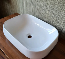 Раковина для ванної Volle Dios 3 55х41 см кераміка білий 1301,004833