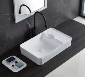 Раковина для ванної Volle Dios 4 56,5х36 см кераміка білий 1301,634800