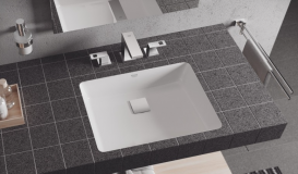 Раковина для ванної вбудована Grohe Cube Ceramic 50 альпін-білий 3948000H