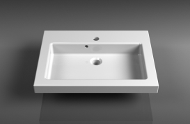 Раковина для ванной накладная Буль-Буль коллекция Pauline белая 2506101