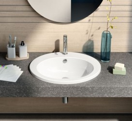 Раковина для ванної вбудована Catalano Incasso 61х51 кераміка колір білий 1JOIN00