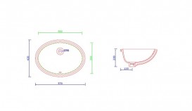 Раковина для ванной встраиваемая GSI City MVULCN 11