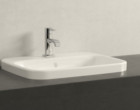 Раковина для ванної вбудована Duravit колекція DuraStyle 61.5х49.5х17 біла 0374620000