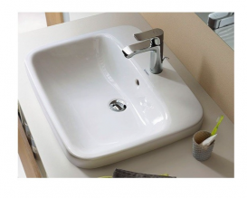 Раковина для ванної вбудована Duravit колекція DuraStyle 61.5х49.5х17 біла 0374620000