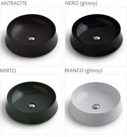 Раковина для ванной накладная Simas коллекция Sharp белая SH01