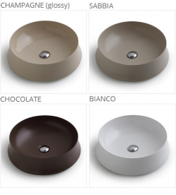 Раковина для ванной накладная Simas коллекция Sharp белая SH01