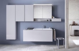 Раковина Geberit Acanto отверстие для смесителя перелив санфарфор белый 500.620.01.2