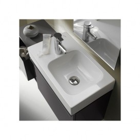 Раковина Geberit iCon з поличкою зліва санфарфор білий 124153000