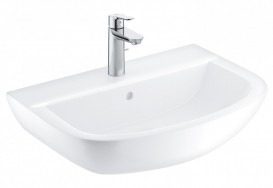 Раковина Grohe BauCeramic 55,3х38,6 см зі змішувачем BauEdge альпін-білий 39643000