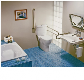 Раковина медична Jika Mio 64х55 см без отвору під змішувач H8137140001091