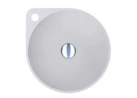 Раковина Miraggio Florence 46,6х40 см литий мармур білий матовий 0000198