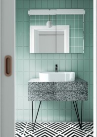 Раковина Miraggio France 60х40 см литой мрамор белый глянцевый 0000199