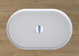 Раковина Miraggio Rome литой мрамор белый матовый 0000233