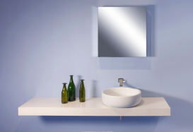 Раковина для ванной накладная Flaminia коллекция Bonola белая BN46A