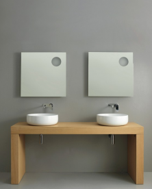 Раковина для ванной накладная Flaminia коллекция Bonola белая BN50A