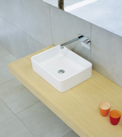 Раковина для ванної накладна Flaminia колекція Miniwash біла MWL75