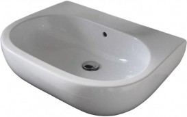 Раковина для ванной накладная Flaminia коллекция Pass белая PS72L