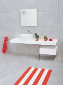 Раковина накладная Flaminia Twin Set 5050/42A