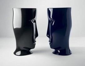 Раковина напольная Kerasan Artwork Moloco санфарфор чёрный глянцевый 474004