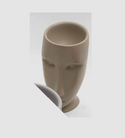 Раковина напольная Kerasan Artwork Moloco санфарфор коричневый орех 474081