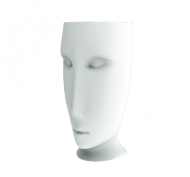 Раковина для підлоги Kerasan Artwork Moloco санфарфор білий матовий 4741K30