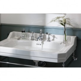 Раковина підвісна Burlington Edwardian 80 x 51 см санфарфор білий B18 1TH